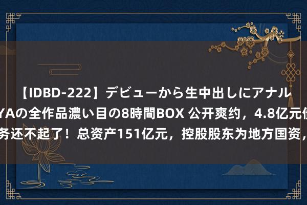 【IDBD-222】デビューから生中出しにアナルまで！最強の芸能人AYAの全作品濃い目の8時間BOX 公开爽约，4.8亿元债务还不起了！总资产151亿元，控股股东为地方国资，公司：对投资者真挚致歉